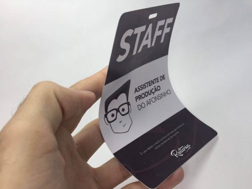 Crachá Couchê para Eventos