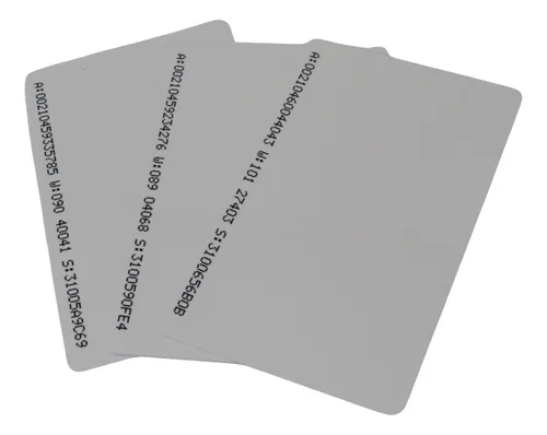 Crachá RFID em PVC para Controle de Acesso