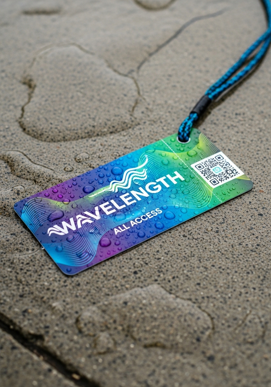 Credencial Festival Impermeável